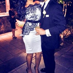 lipsy off shoulder dress